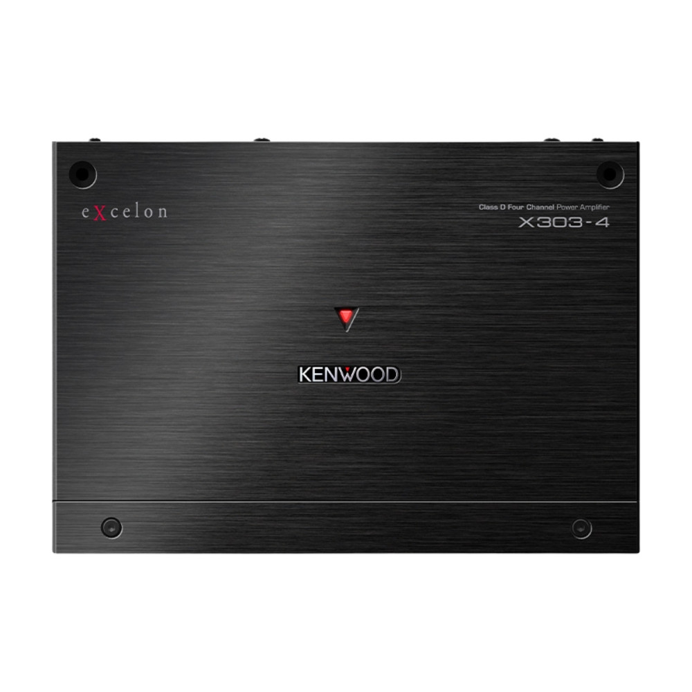 Kenwood eXcelon X303-4 75 Watts RMS Class D 4-Channel Power Amplifier