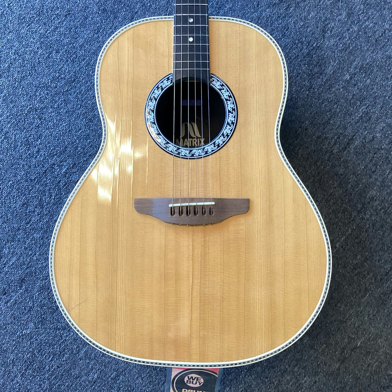 Used Ovation MATRIX 1132 Acoustic Guitars Sunburst Acoustic Guitars