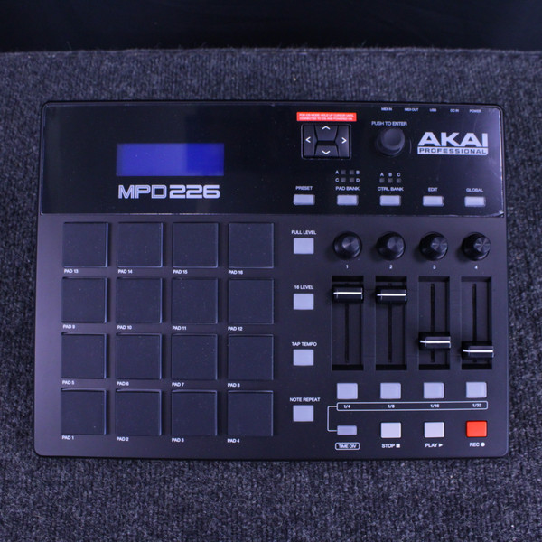 Used AKAI MPD226 Pad Controller