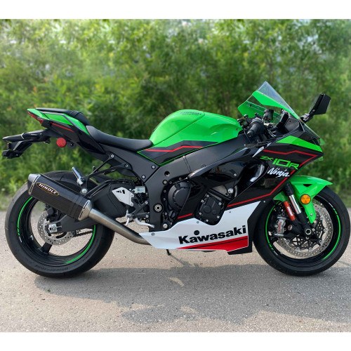 Hindle Evo Megaphone Full Exhaust System Kawasaki ZX10R 2021-2025