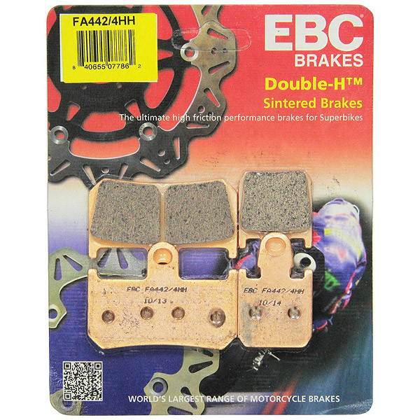 EBC Kawasaki ZX10R 2016-2025 Double-H Sintered Metal Front Brake Pads
