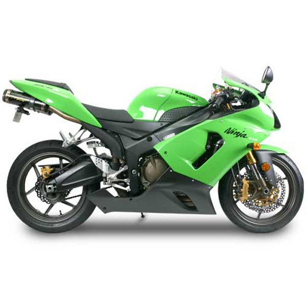 Two Brothers Kawasaki ZX-6R 05-06 M-2 Dual Slip-On Exhaust