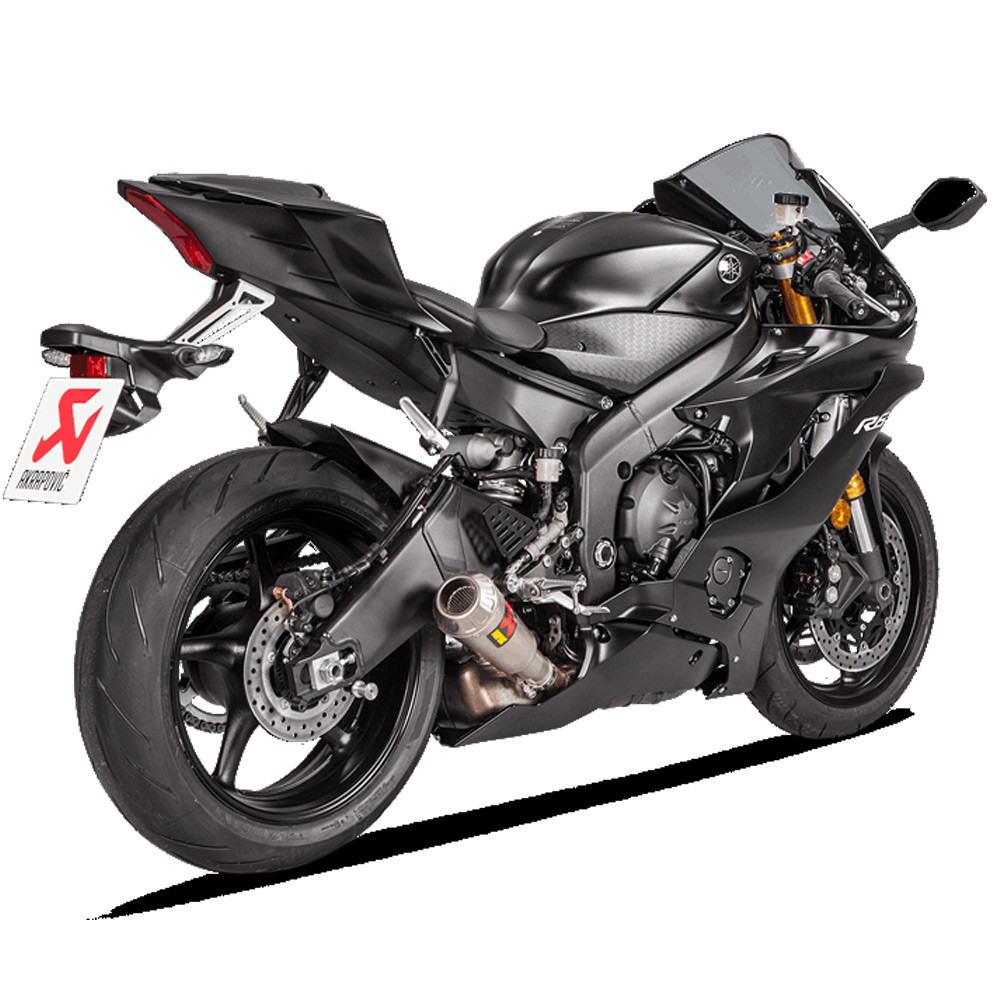 Akrapovic Yamaha R6 2006-2020 GP Slip-On Exhaust S-Y6SO10-AHBT