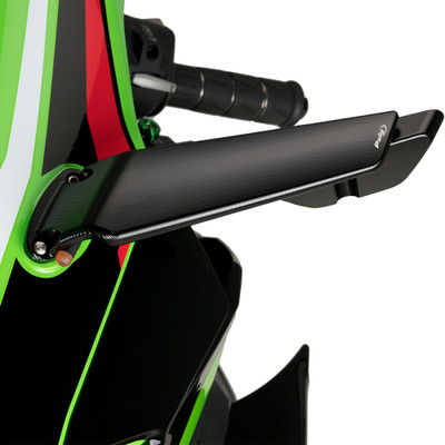 Kawasaki ZX-6R 24-25 Rearview Mirror Set by Puig | Sportbike Track