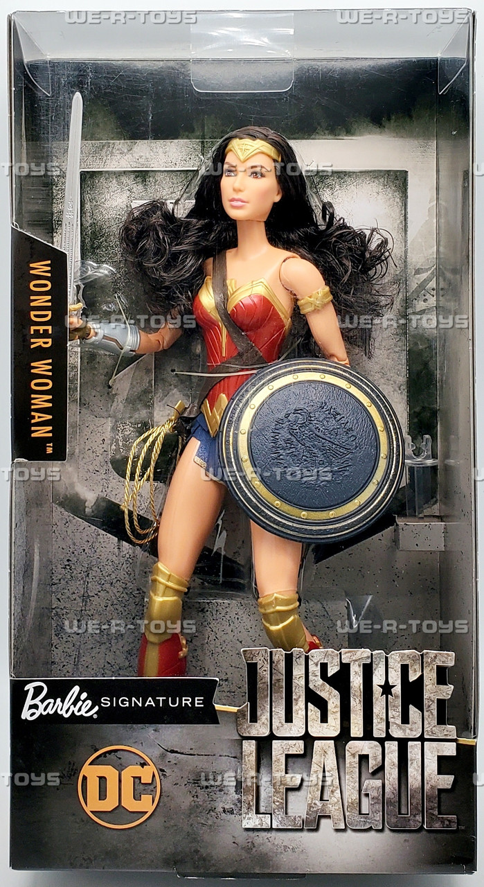 Barbie Signature DC Justice League Wonder Woman Doll 2017 Mattel