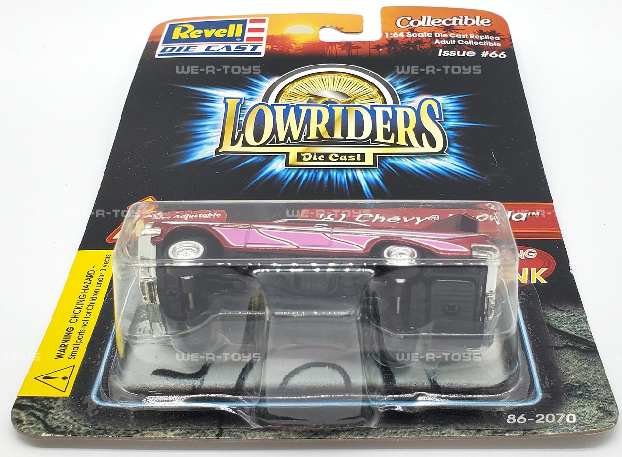 Revell Lowriders Issue 66 Purple '61 Chevy Impala Die-Cast Car NEW