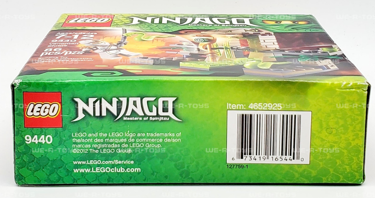 LEGO Ninjago Venomari Shrine 86 Piece Building Set 9440 - We-R-Toys