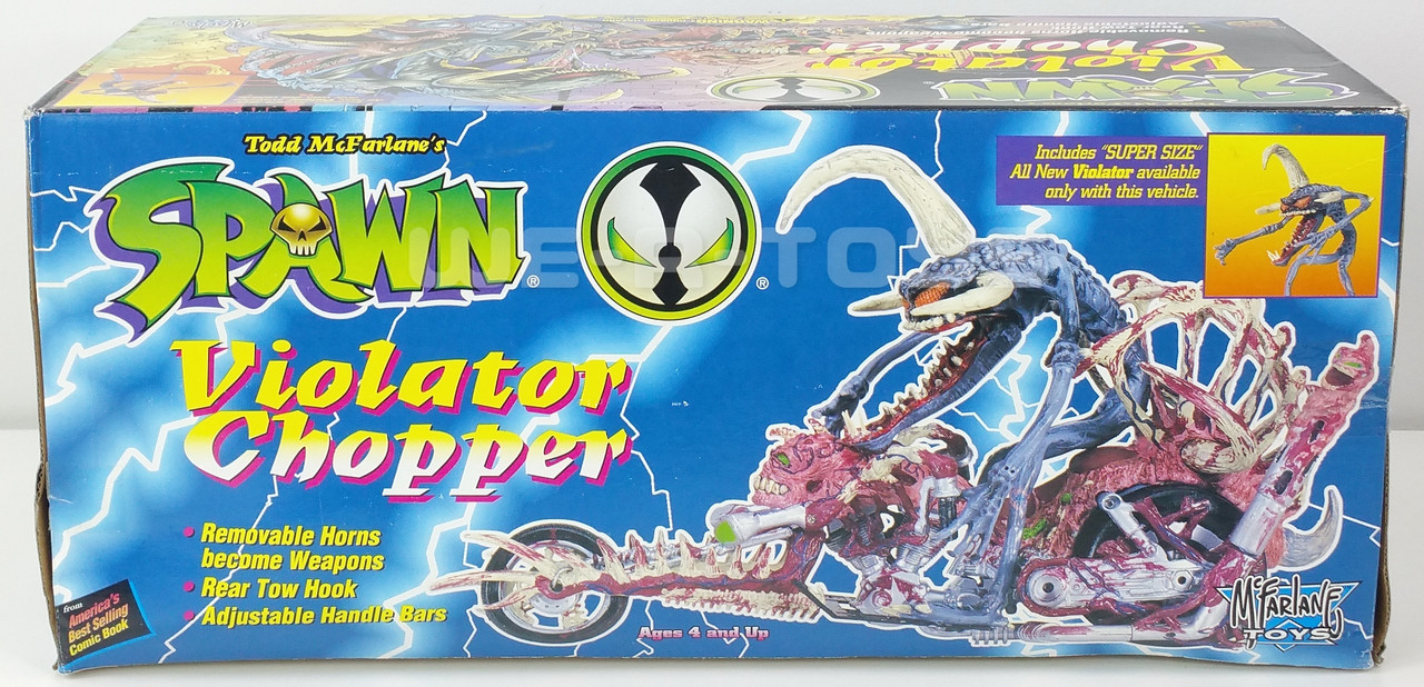 Spawn Violator Chopper Includes Super Size All New Violator Action