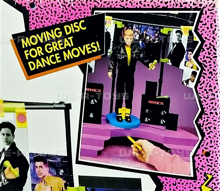 Official New Kids On The Block Stage Playset 1990 Hasbro # 9930