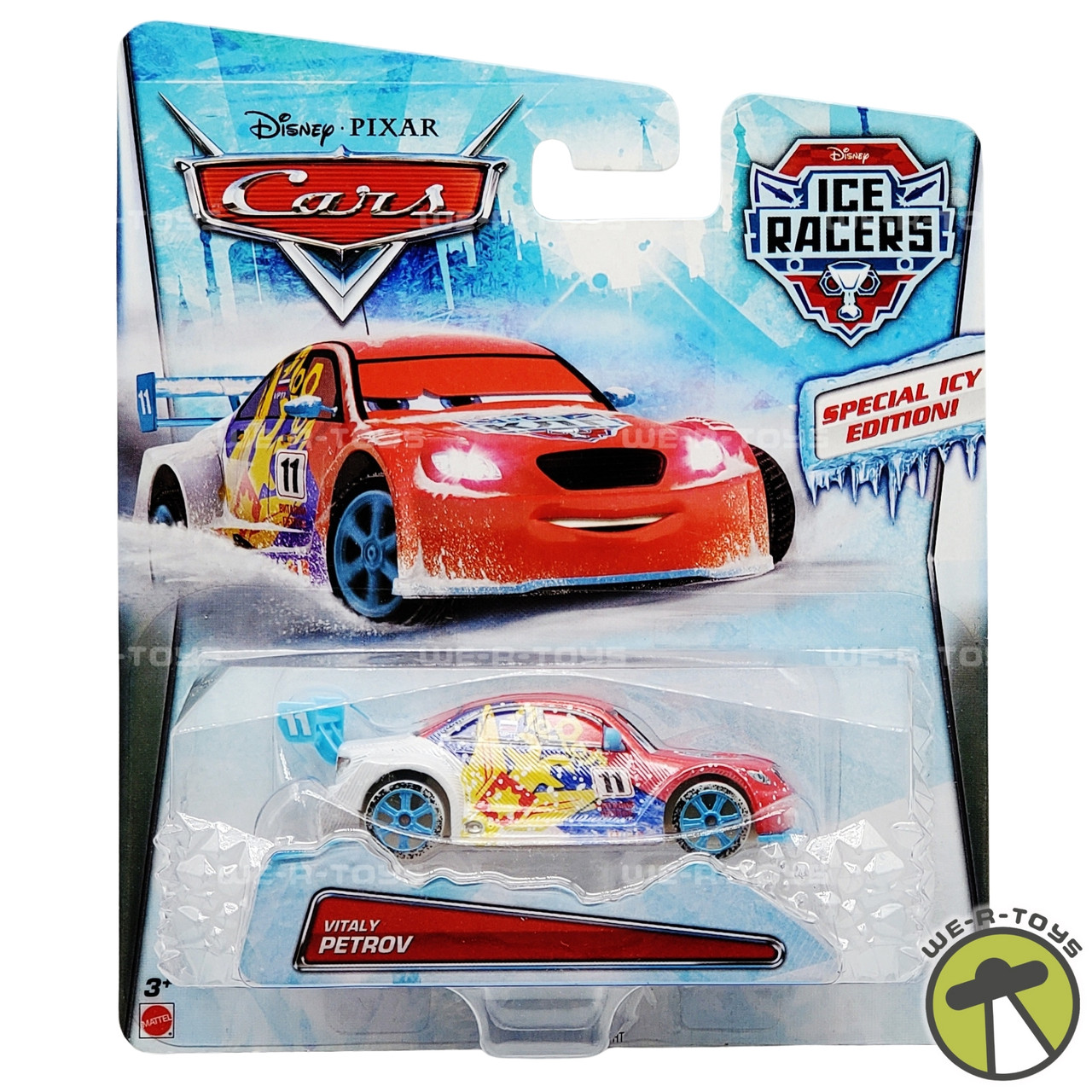 Disney Pixar CARS Ice Racers Vitaly Petrov Icy Special Edition
