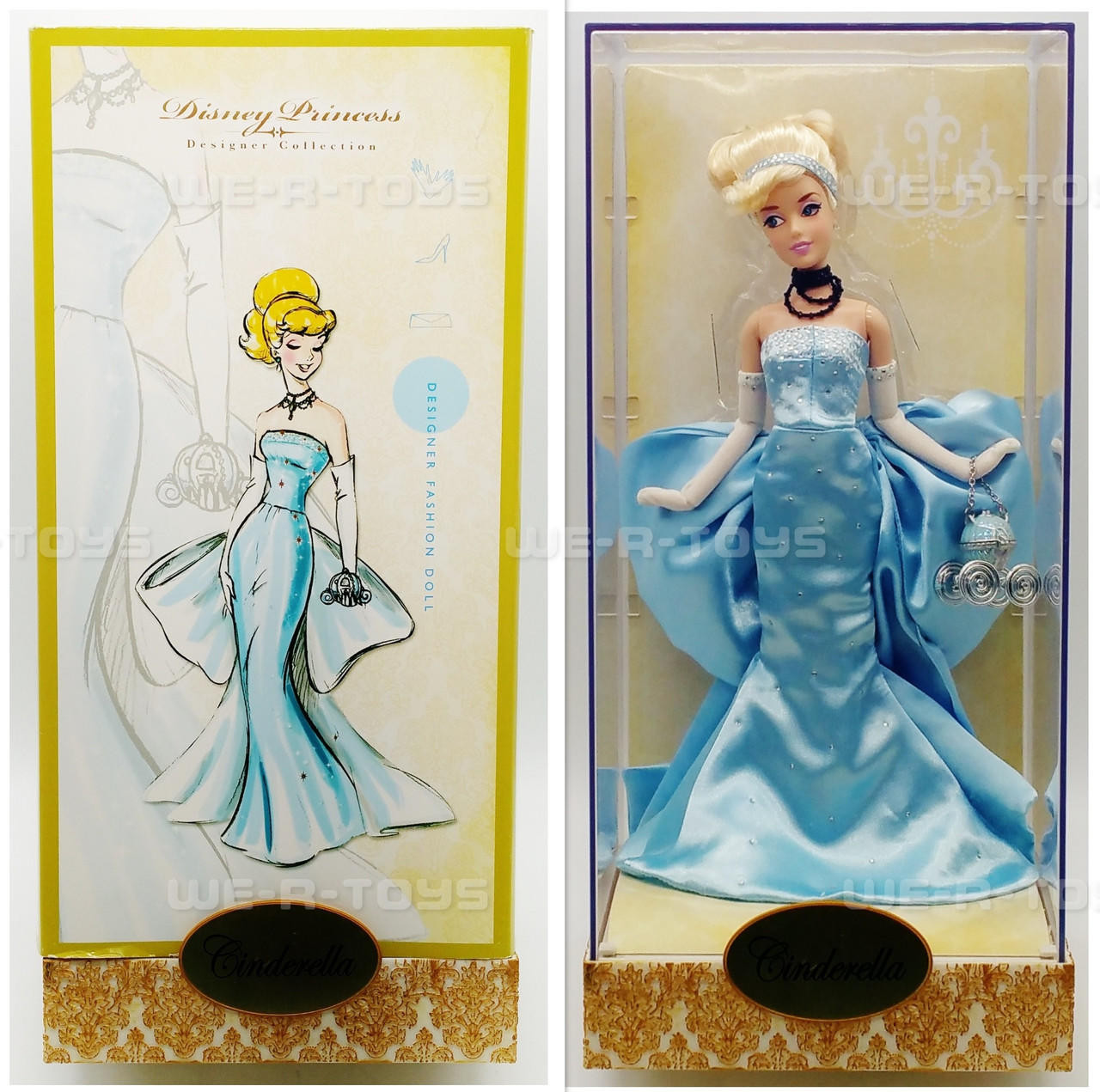 Disney Princess Designer Collection Cinderella Fashion Doll DS