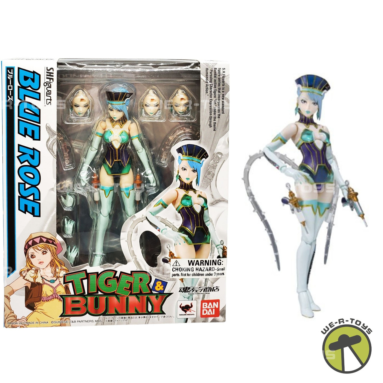 S.H. Figuarts Tiger & Bunny Blue Rose Action Figure - We-R-Toys