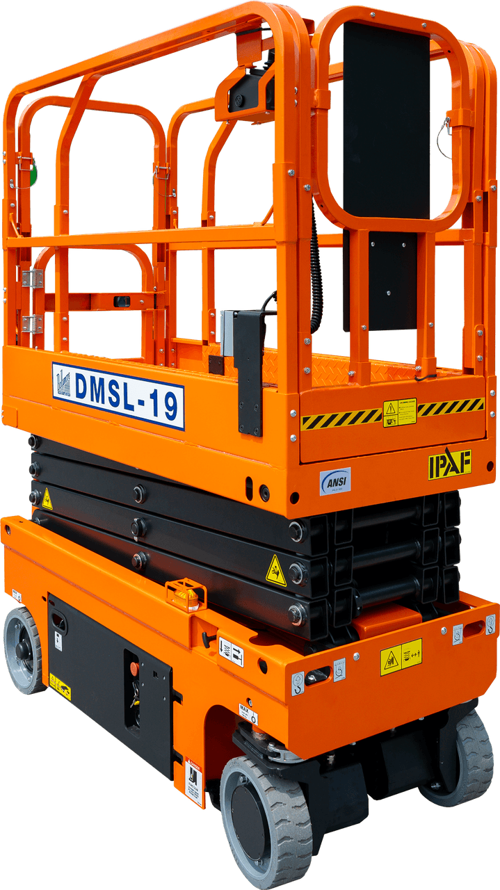 DMSL-19 - Ballymore Drivable Mini Scissor Lift 19' Platform 500 Lb