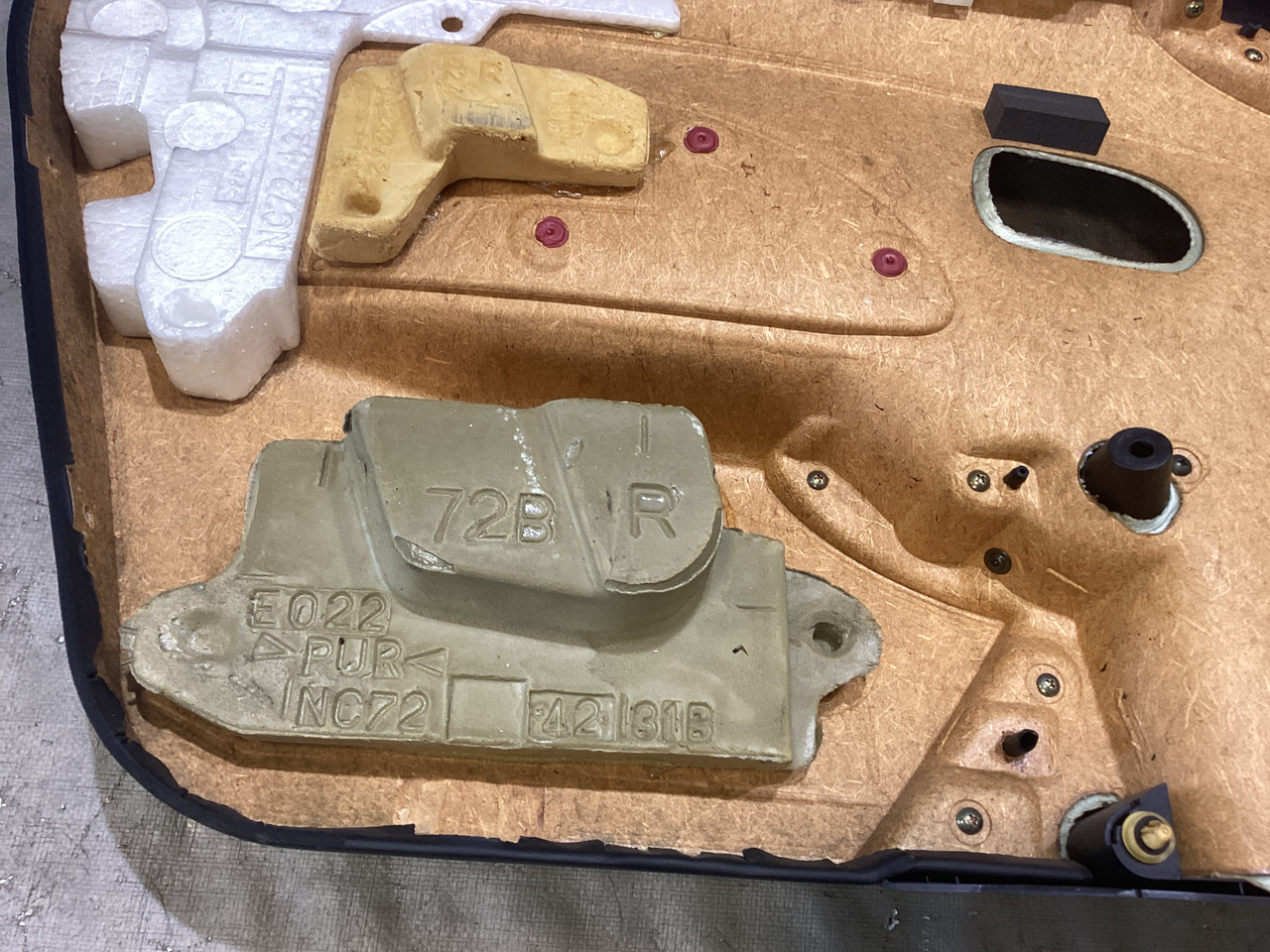 2004-2005 Mazdaspeed Miata Interior Door Panels / Pair / Black w