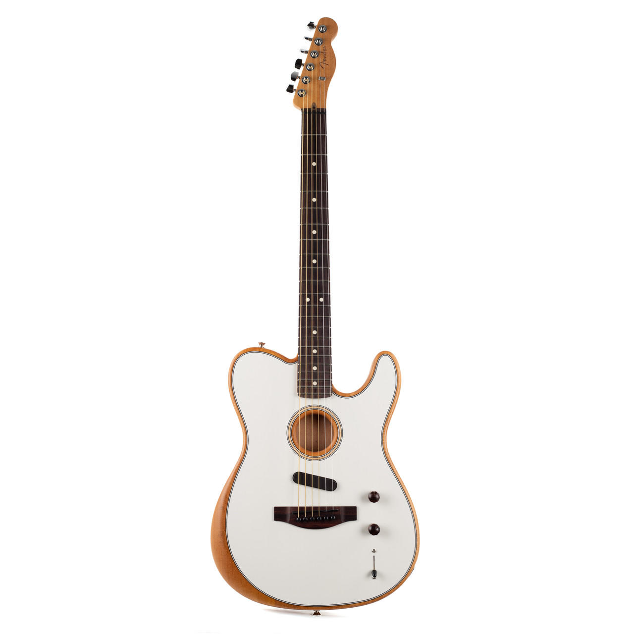 Fender Acoustasonic Player Telecaster Rosewood - Arctic White