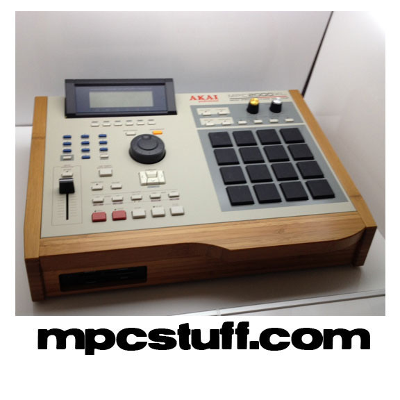 Akai MPC 2000XL w/ Bamboo Sides , MCD , Upgrades - MPCstuff - Akai