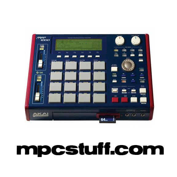 MPC 1000 Akai Casing Kit Blue - USED