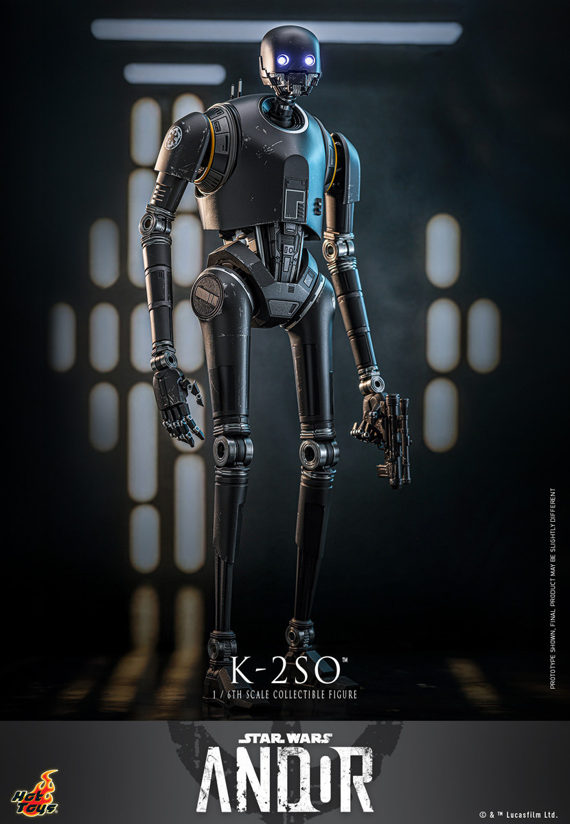 Hot Toys TMS156 1/6 K-2SO Star Wars Andor Collectible Figure