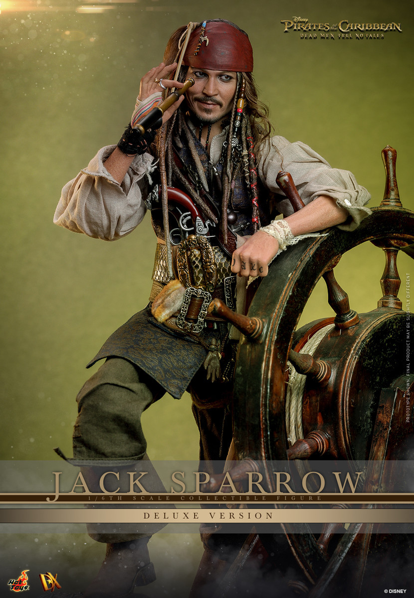 Hot Toys DX38 Jack Sparrow 2.0 Pirates of the Caribbean: Dead Men