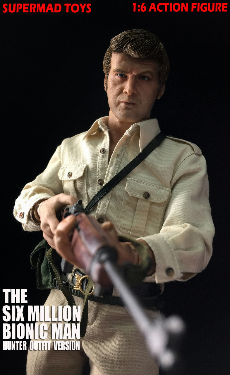 Supermad Toys The Six Million Bionic Man 1:6 Figure (Hunter Outfit