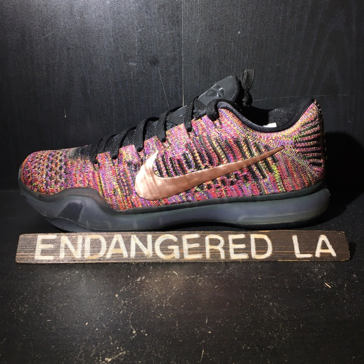 Kobe 10 ID Rose Gold Sz 8 (#22244) - ENDANGERED LA