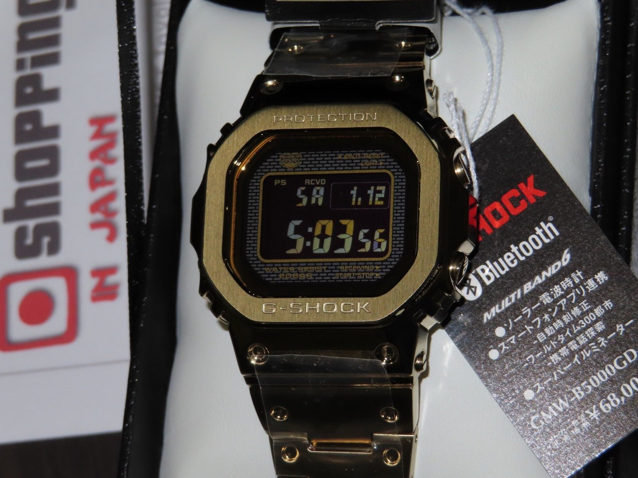 GMW-B5000GD-9ER | GMW-B5000GD-9 | G-Shock Gold