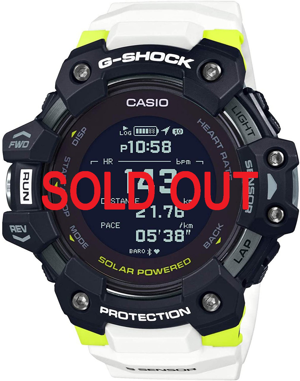 Casio G-SQUAD Heart Rate Monitor GBD-H1000-1A7JR - Shopping In