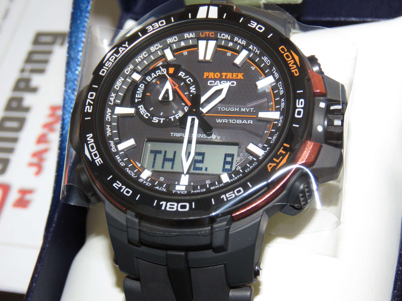 Casio Protrek PRW-6000Y-1JF Triple Sensor Ver. 3 Solar Power
