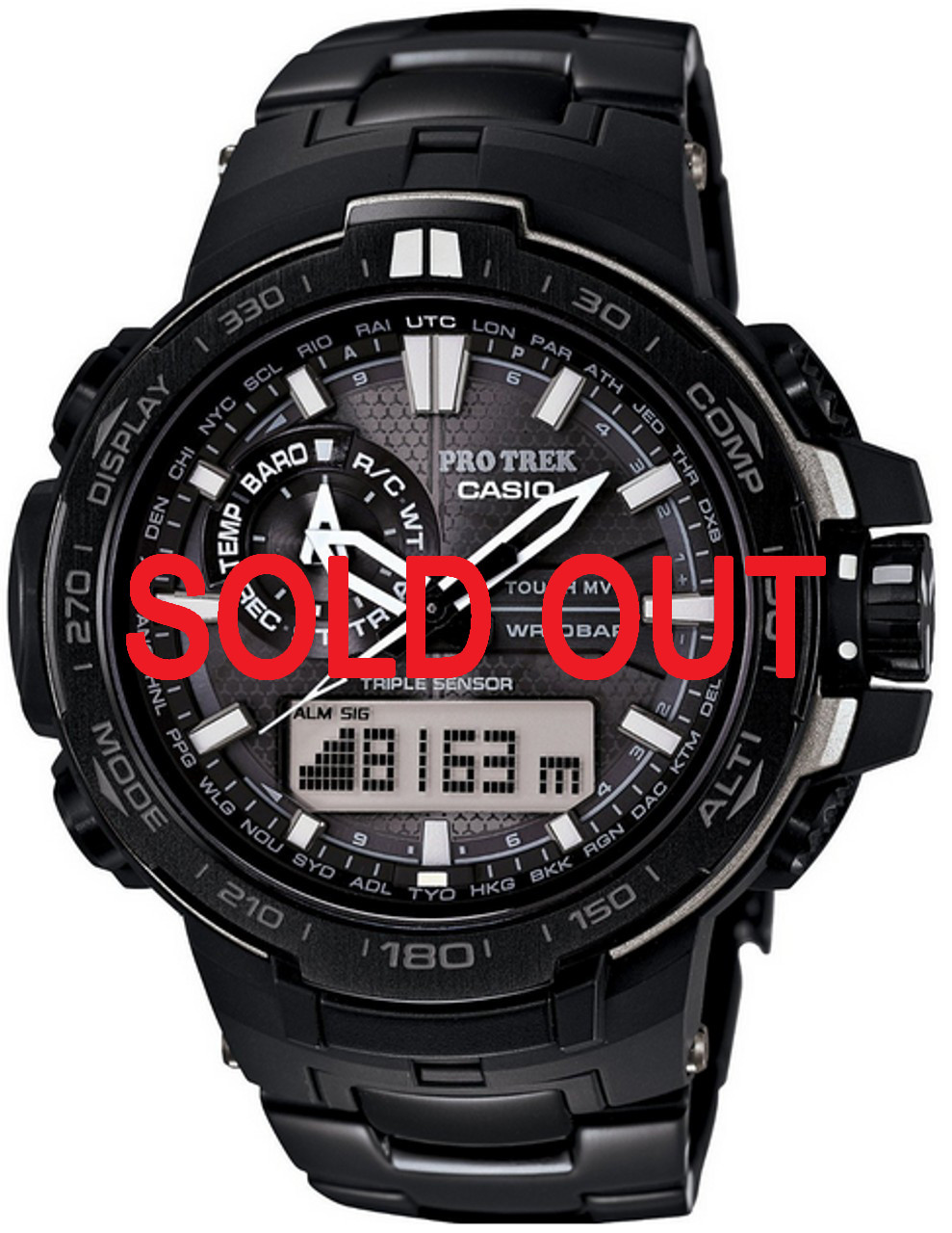 Casio Protrek PRW-6000YT-1JF Black Titan Limited - Shopping In