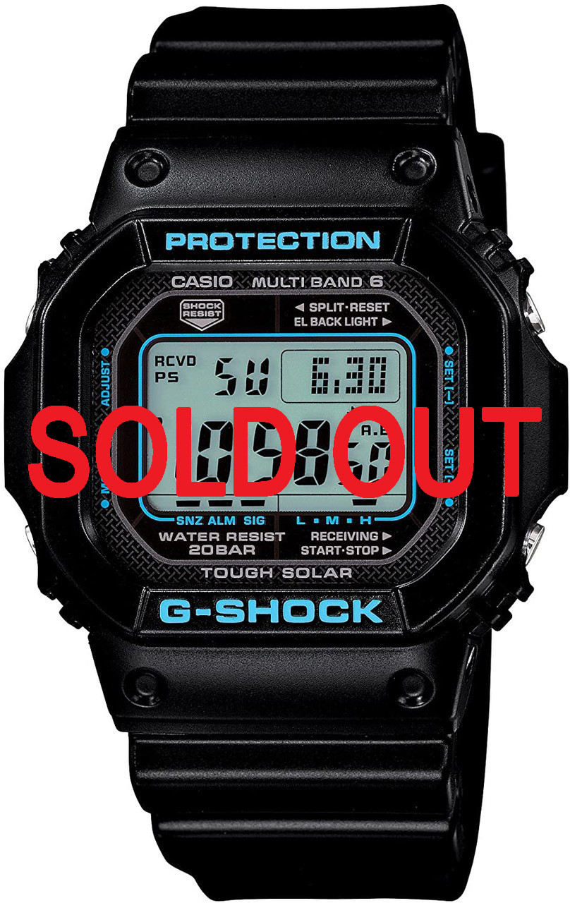 G-Shock GW-M5610BA-1JF Black & Blue Series - Shopping In Japan Net