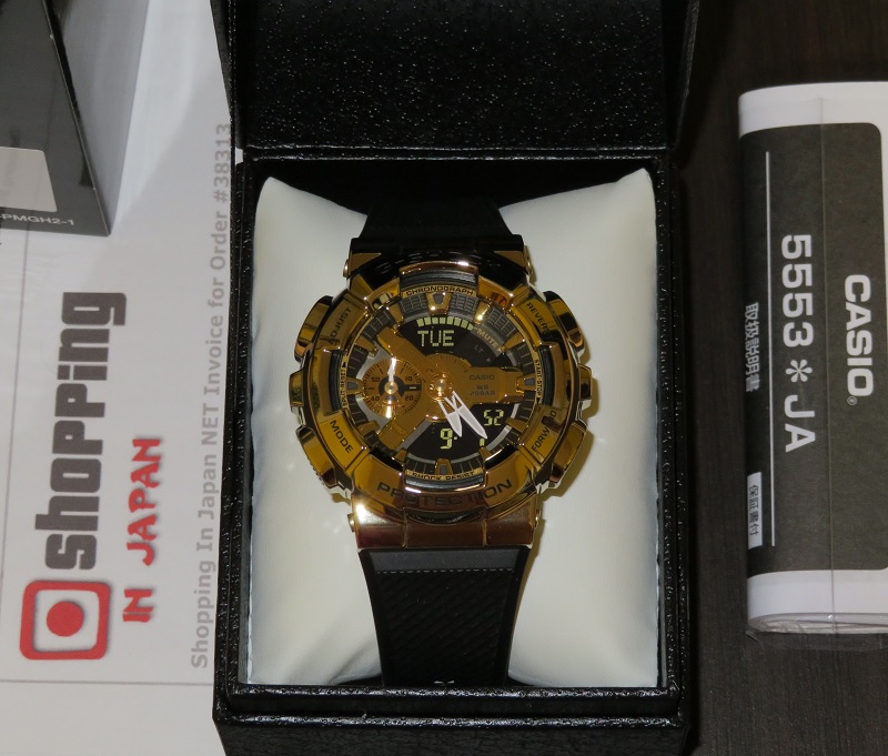 GM-110G-1A9ER | GM-110G-1A9 | Metalized Gold G-Shock