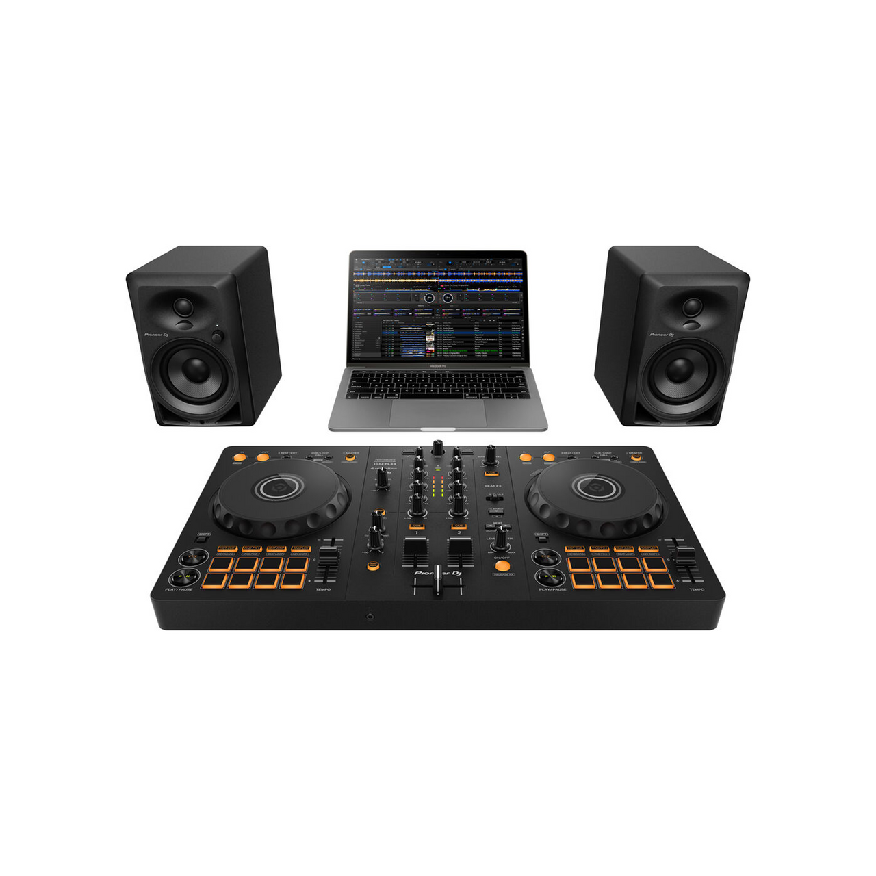Pioneer DJ DDJ-FLX4 2-Deck DJ Controller | Gear Club Direct