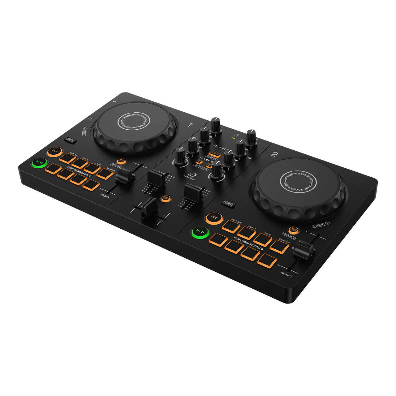 AlphaTheta DDJ-FLX2 Compact DJ Controller | Gear Club Direct