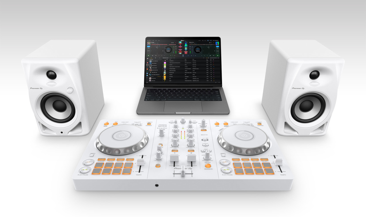 Pioneer DJ DDJ-FLX4 White DJ Controller | Gear Club Direct