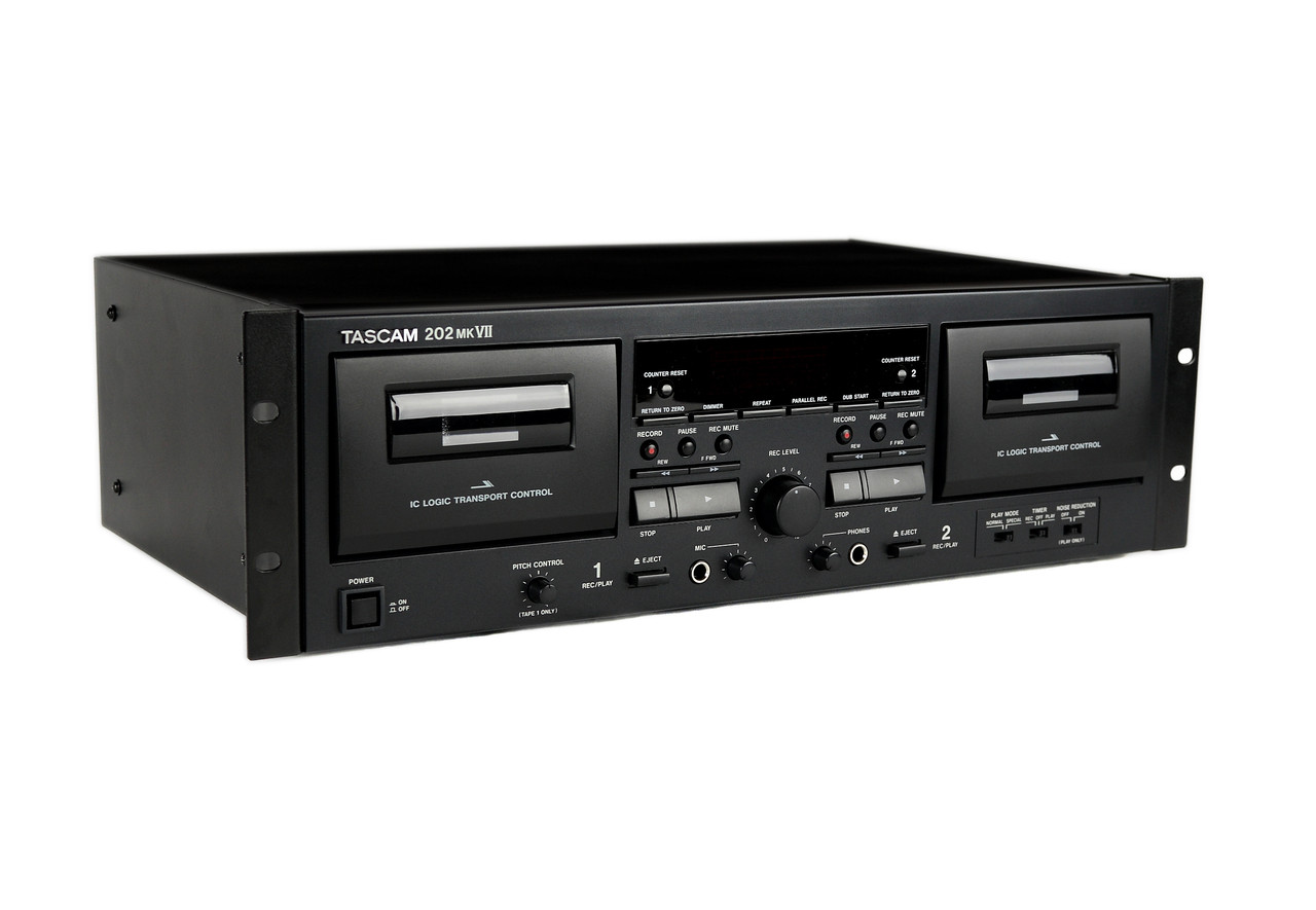Tascam 202mkVII - DOUBLE CASSETTE DECK