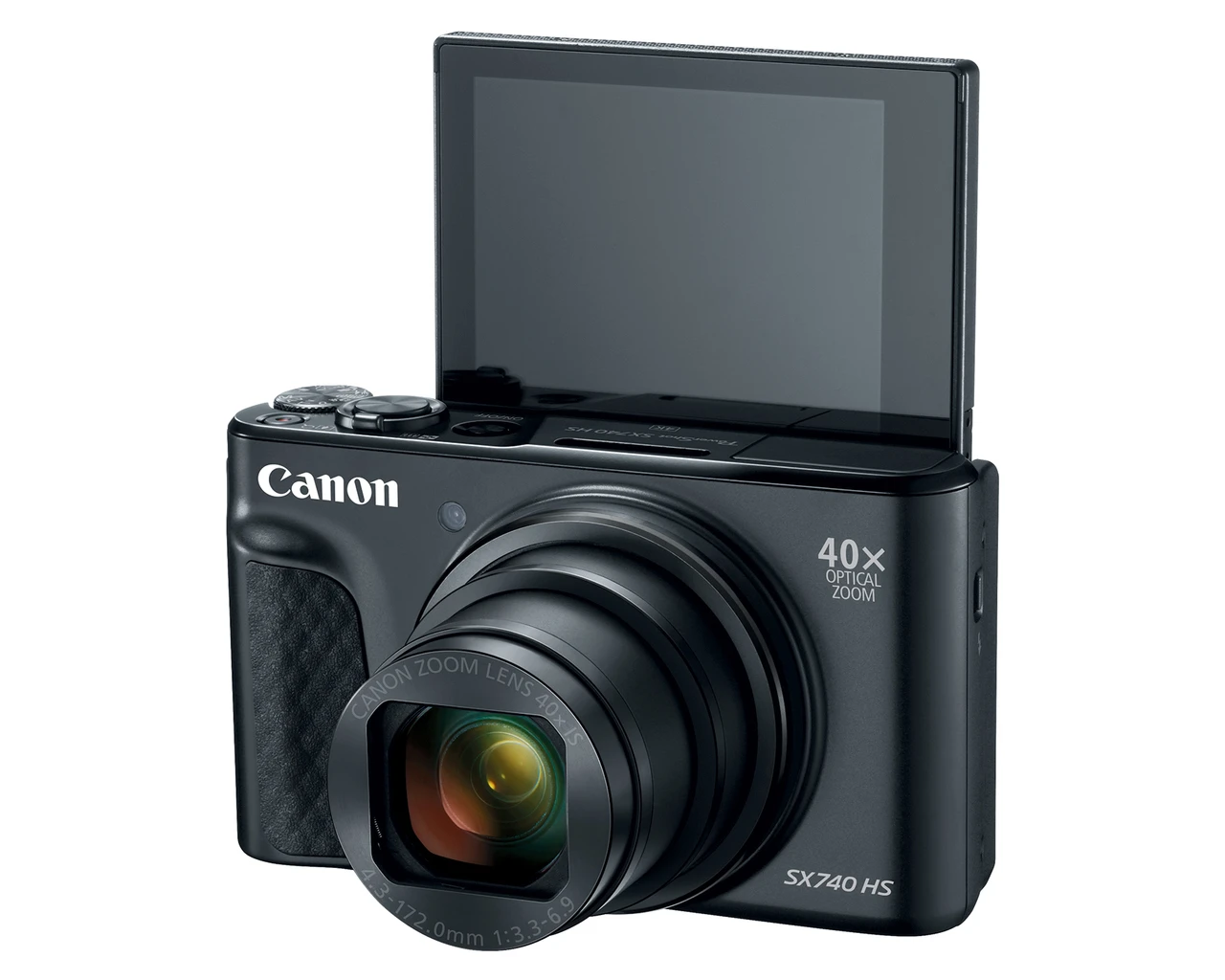 Canon PowerShot SX740 HS Digital Camera (Black) | Bedfords.com