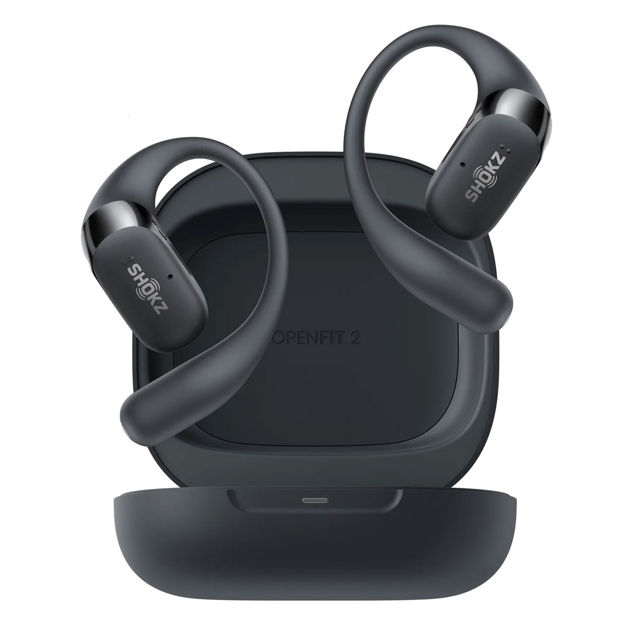 SHOKZ OpenFit 2 Black Open-Ear Earbuds with Charging Case (T920-ST
