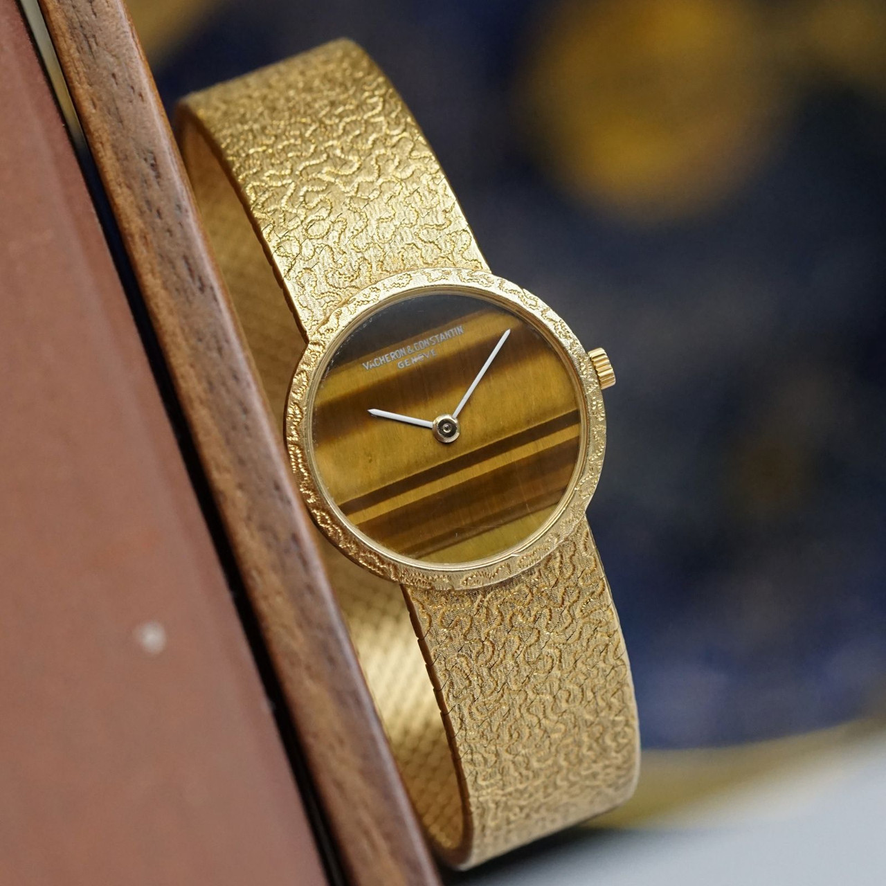 Vacheron Constantin 6898P 18k Yellow Gold Ladies Bracelet Watch