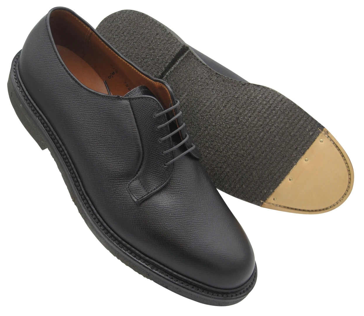 Alden All Weather Walker - Black Alpine Calfskin Natural