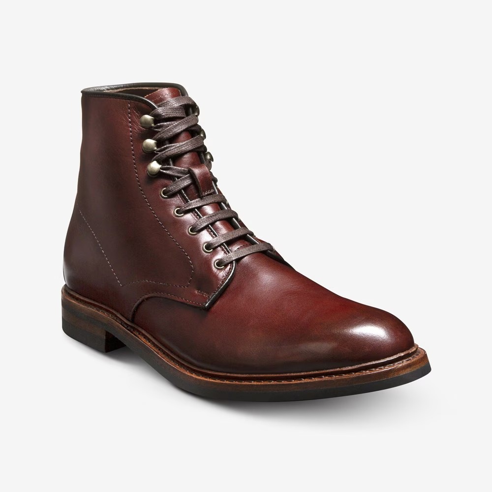Allen Edmonds Higgins Mill Weatherproof Boot Chili German Leather