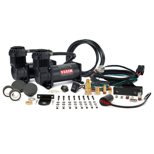 VIAIR 480C デュアル ステルス ブラック エアコンプレッサー (48042