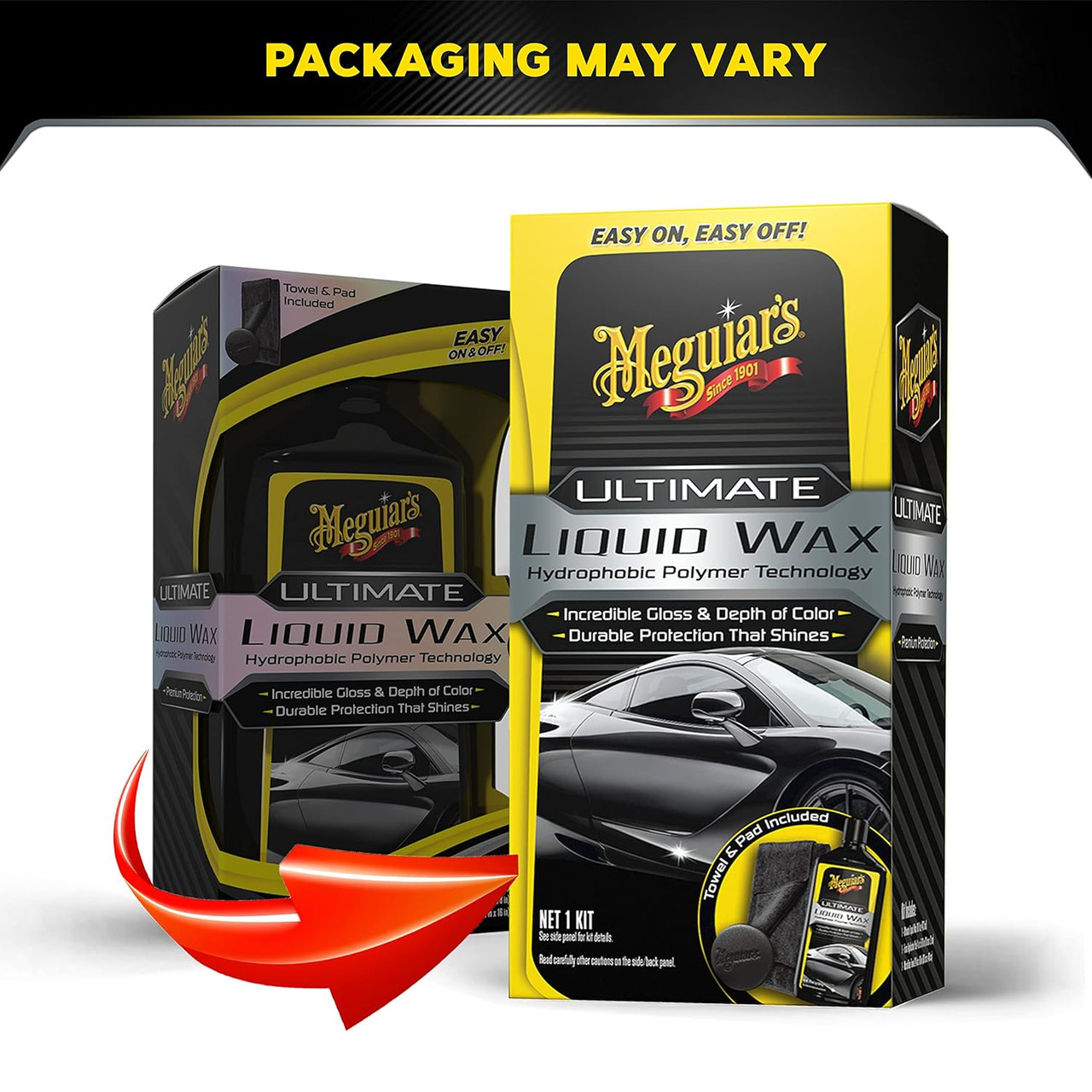 Meguiar's Ultimate Liquid Wax Synthetic Wax 16 oz (G210516) | JB Tools