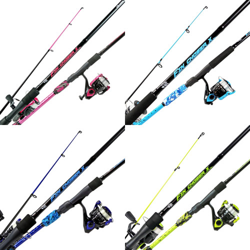 Okuma Fin Chaser X Spinning Combo 2025 Spooled 2 Piece FNX- CHOOSE