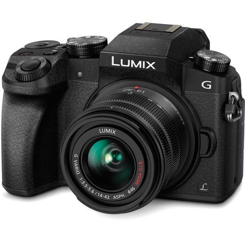 Panasonic - Lumix G7KK Kit w/ 14-42mm LenS PRO (Black)