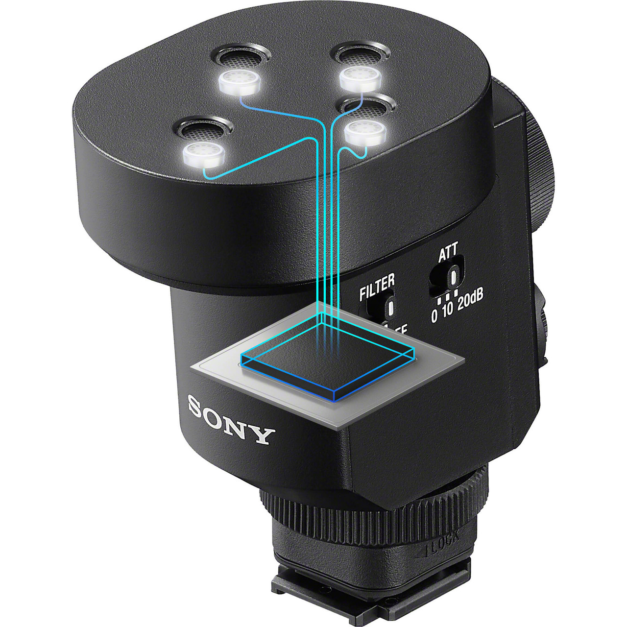 Sony ECM-M1 Compact Camera-Mount Digital Shotgun Microphone