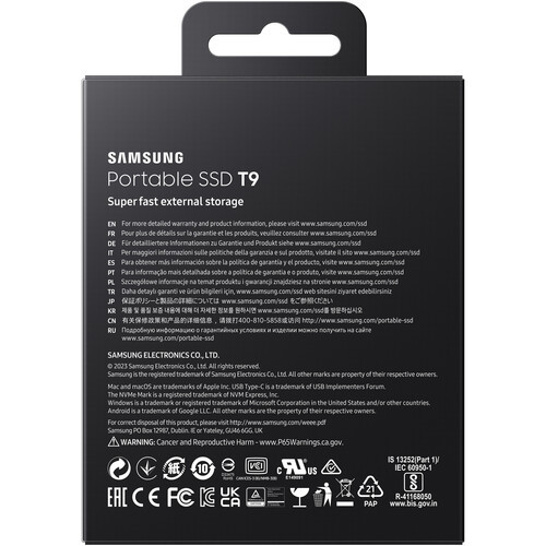 Samsung 2TB T9 Portable SSD
