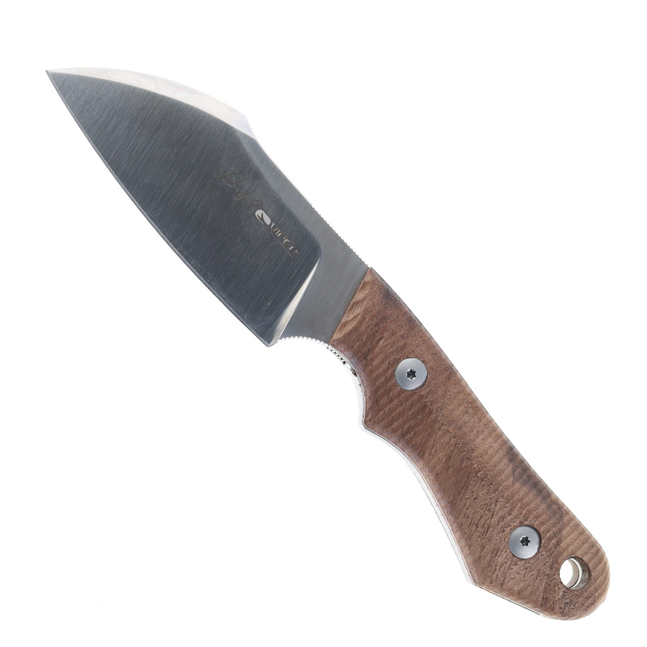 Viper Handy 2 Fixed Blade Knife Walnut Wood Handle Magnacut
