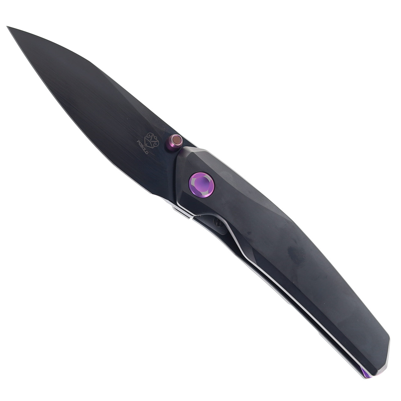 Poikilo Blade VK-Zen S3 DLC Titanium Folding Knife DLC Pearlescent