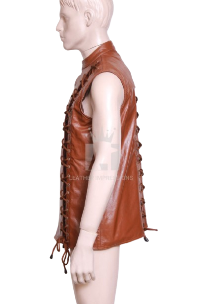 Sleeveless Leather Vest for Men – Bold Fashion Now