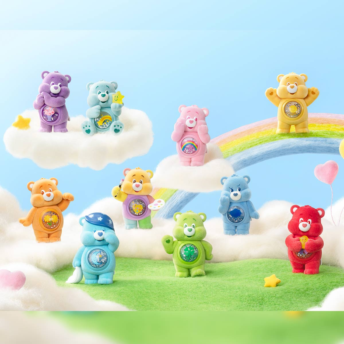Care Bears Colorful Hugs Series Blind Box PRE-ORDER SHIPS JUL 2025